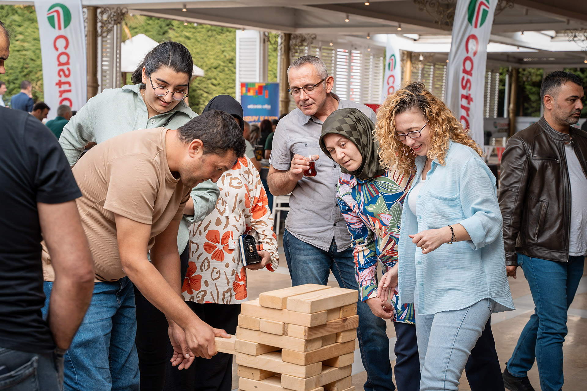 İş Güvenliği Etkinlikleri Dev Jenga Oyunu