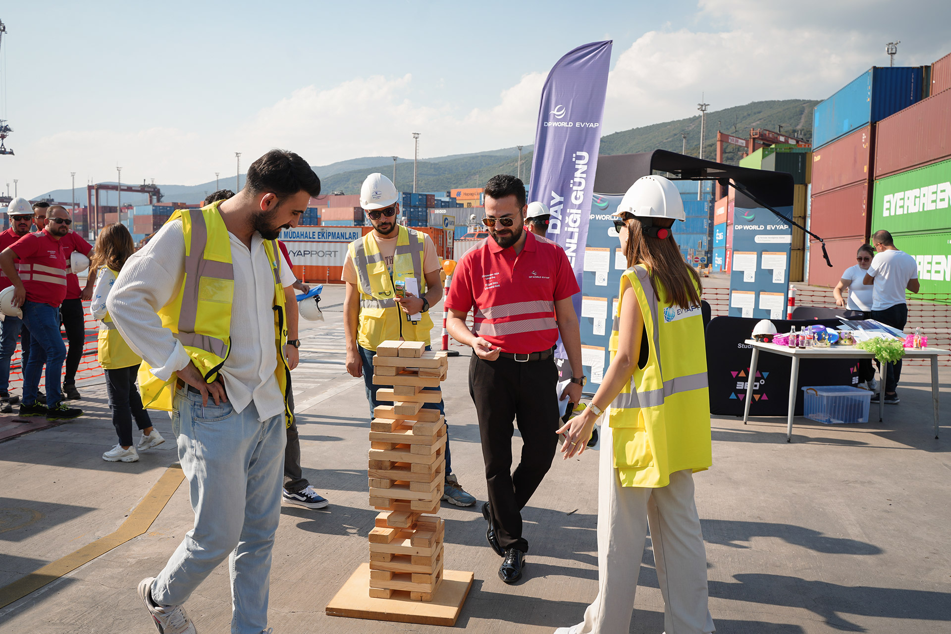 İş Güvenliği Etkinlikleri Jenga Oyunu