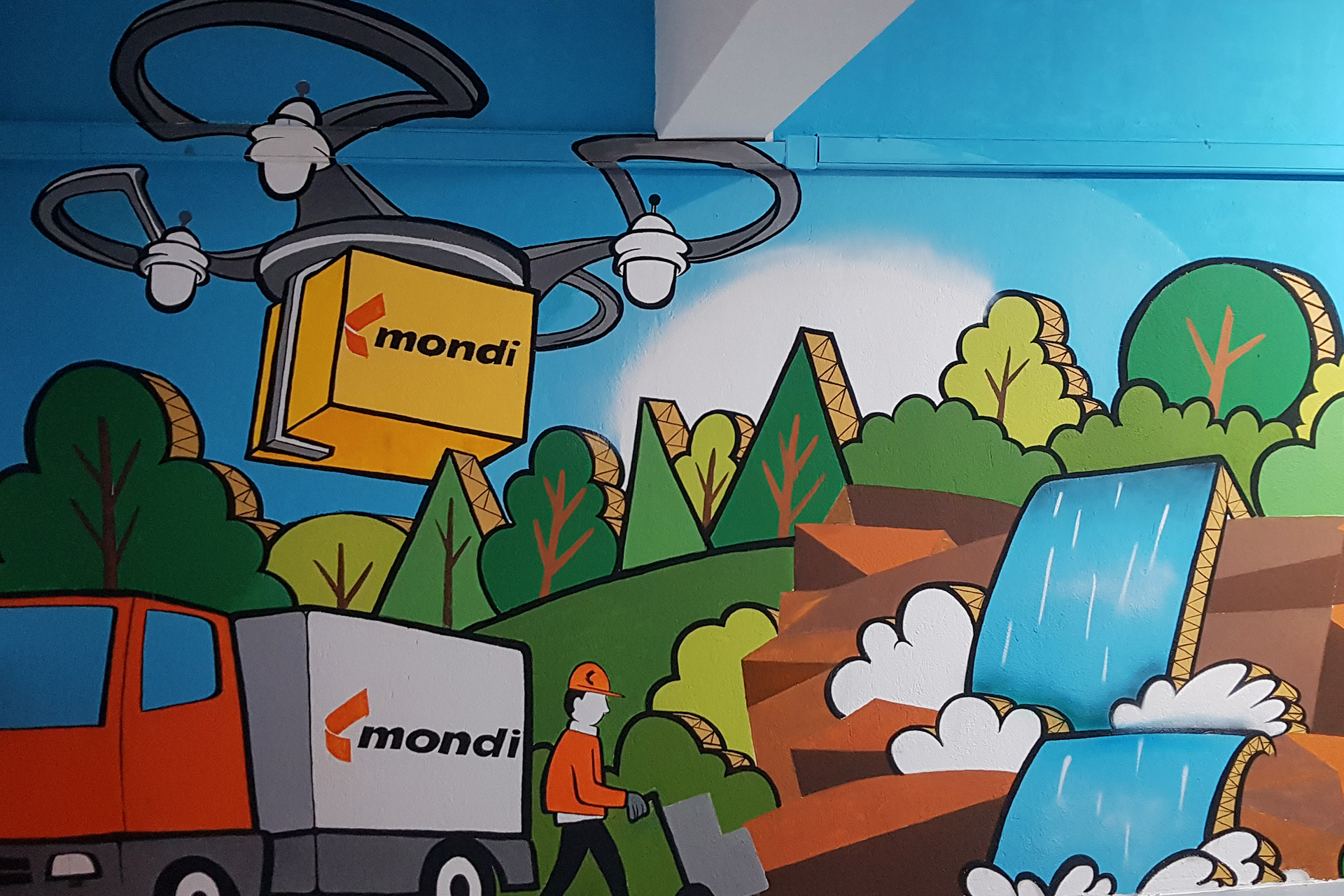 Mondi İSG Graffiti Çalışmaları